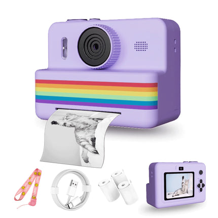 2.8 Inch Large Screen Instant Print Camera, HD Digital Video Camera