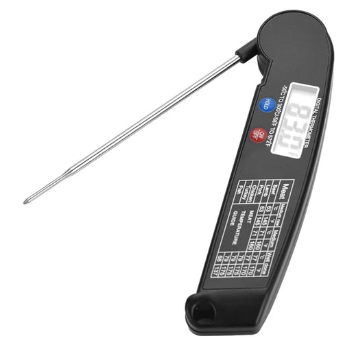 Foldable Digital Food Thermometer for Meat Water Milk Cooking Food