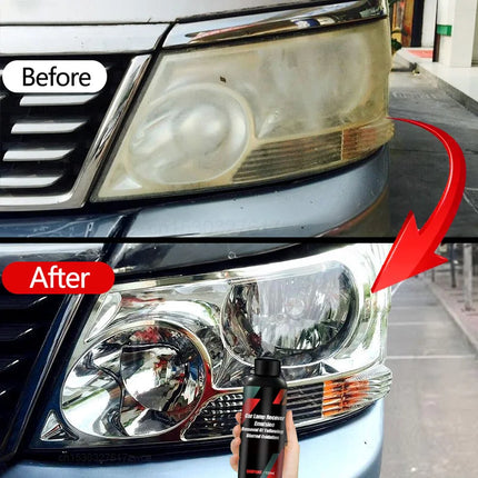 Car Light Restorative Liquid Removing Oxidation Dirt Portable