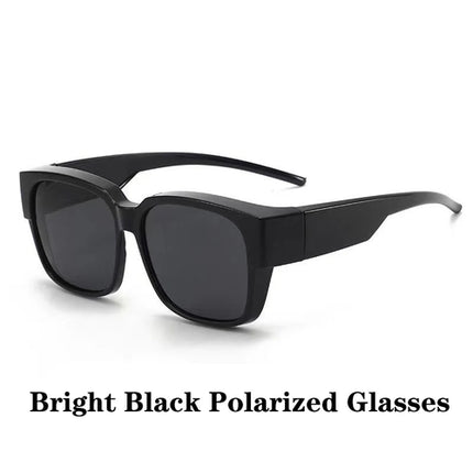 New Fashion Polarized Sunglasses Cover Over Myopia Prescription