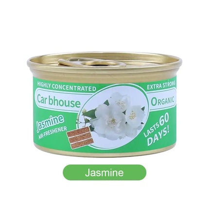 Car Air Freshener Bubble Gum Scent Organic Cans Odor Eliminator