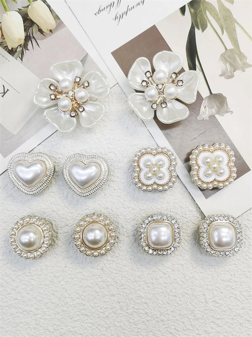 10PCS Shoe Charms ABS Decorations Accessories DIY Ornament Pins For