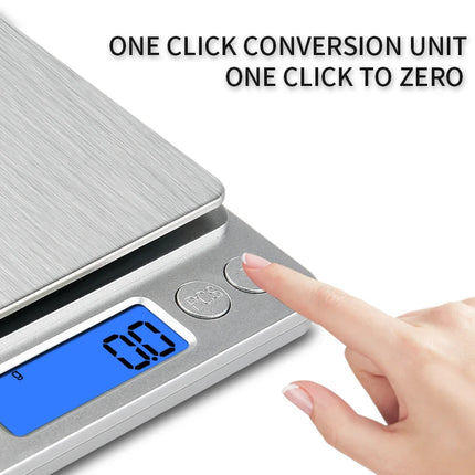500g/0.01g Jewelry Portable Scale 3kg/0.1g Digital Display Scale