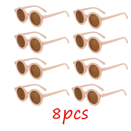 Children's sunglasses, inset style  round frame, 1-7 year old baby