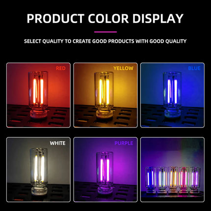 Retro USB Filament Touch Control Dimming Bulb  LED 5V Auto Interior