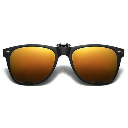 Polarized Clip on Sunglasses Men Car Driver Goggles Night Vision