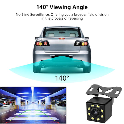 Wide Angle Car RearView Camera 4/8/12 LED Night Vision Reversing Auto
