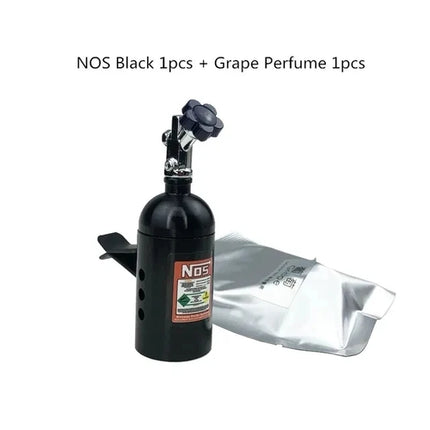Popular Car Air Freshener NOS Nitrogen Bottle Air Vent Aromatherapy