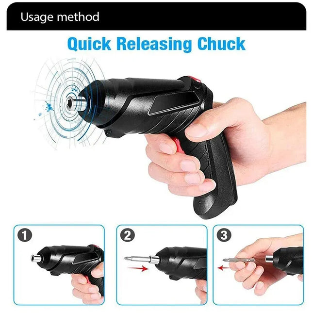 3.6v Power Tools Set Household Maintenance Repair 1800mAh Lithium