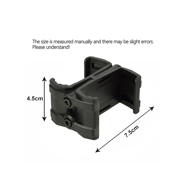 NEW Tactical rifle clip, AK/AR15/M4 Airsoft Mag dual parallelizer