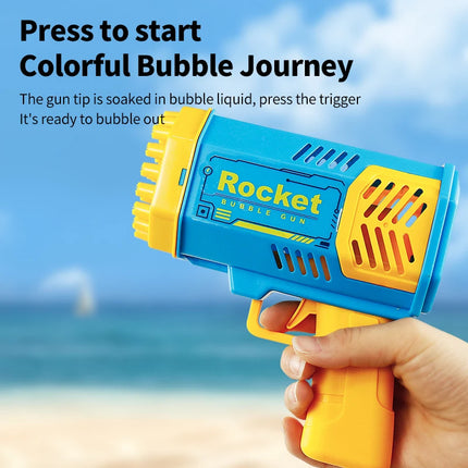 40 Hole Bubble Machine Fully Automatic Bubble Blowing Light Outdoor