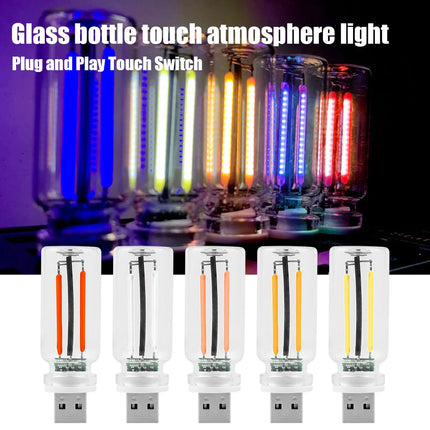 Retro USB Filament Touch Control Dimming Bulb  LED 5V Auto Interior