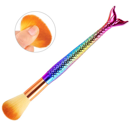 Nail Art Brush Remove Nail Dust Brush Acrylic UV Gel Polish Powder