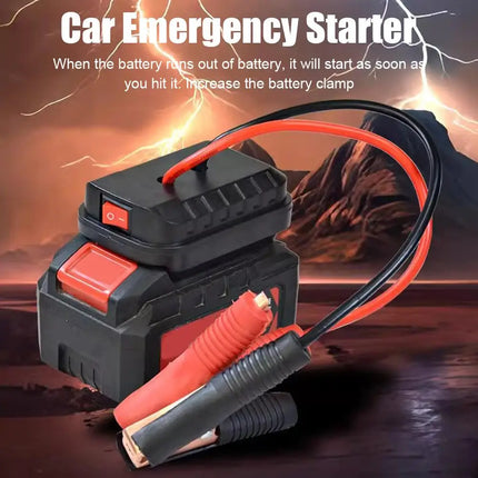 Car Lithium Battery Converter Charger Clip Auto Igniter Jump Starter