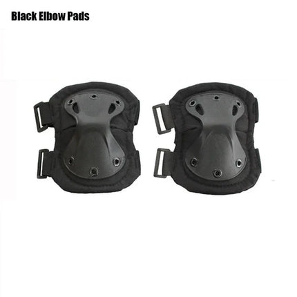 Tactical Knee Pad Support Elbow Protector CS Military Army Airsoft
