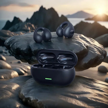 T75 Fone Bluetooth Headset 5.3 Wireless Bone Conduction Headphones