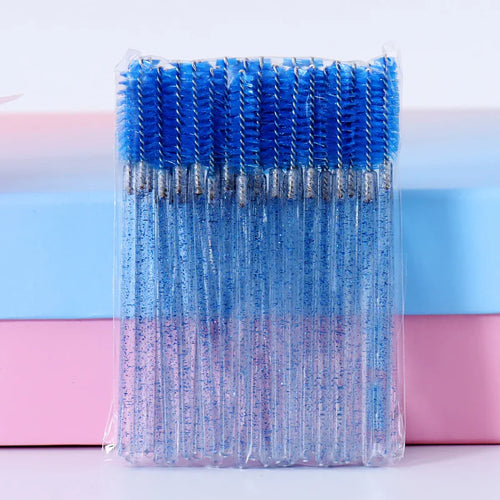 wholesale yelash brush makeup brushes 50pcs comb disposable mascara