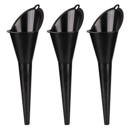 Car Long Stem Funnel Gasoline Engine Oil Fuel Filling Tool Motorcycle