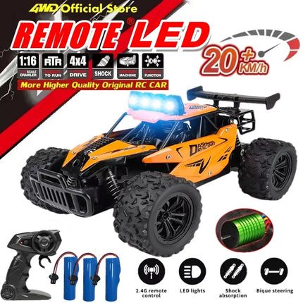 Remote Control Car RC Drift Racing 1:16 Vehicle Off Road Alloy 2.4G