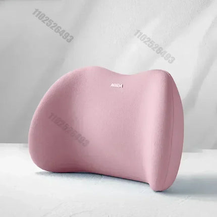 Car Headrest Lumbar Support Memory Cushion Foam Vertebral Lumbar Auto