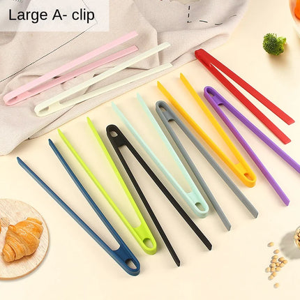 Silicone Food Toast Tongs Trivet Tongs for Kitchen Tongs Non-slip