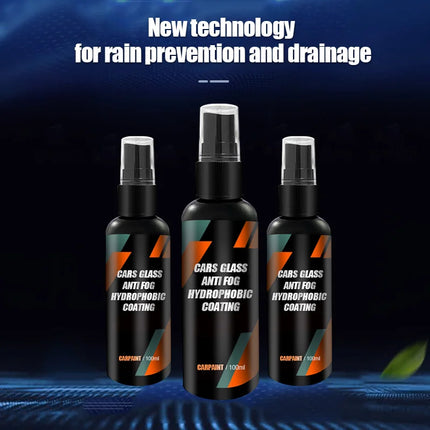 Car Glass Anti-rain Water Spray Repellent Nano Coating Hydrophobic