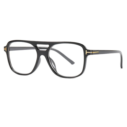 New Fashion Pilot Sunglasses Women Double Bridge Oversized Sun Glasses