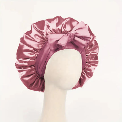 Satin Bonnet Silk Bonnet Adjustable Bonne For Sleeping Hair Bonnet