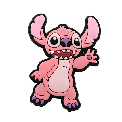 Random 10/20Pcs MINISO Stitch Series Shoe Charms For Slides