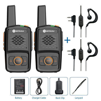 Motolola Mini Walkie Talkie 16 Channels Professional MT-N1 UHF
