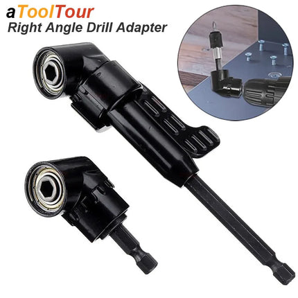 Right Angle Screwdriver Attachment Holder Magnetic Power Drill Bit