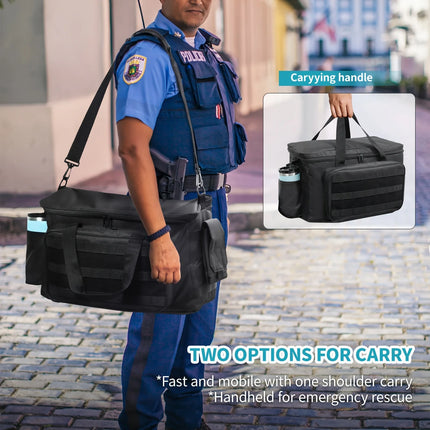 Outdoor Patrol Bag Used By Law Enforcement Police Gear Water Resistant