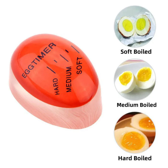 Resin Boiled Egg Timer, Fully Cooked, Half-cooked Egg Cooker Can Be
