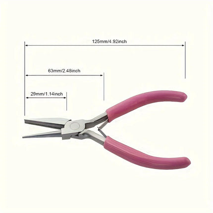 4.5-inch mini pliers, wire winding pliers, jewelry pliers, needle
