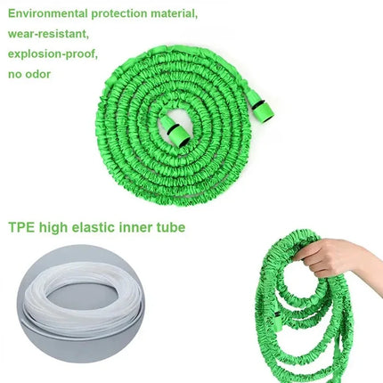 25FT-200FT Garden Hose Expandable Magic Water Pipes Home Garden Daily