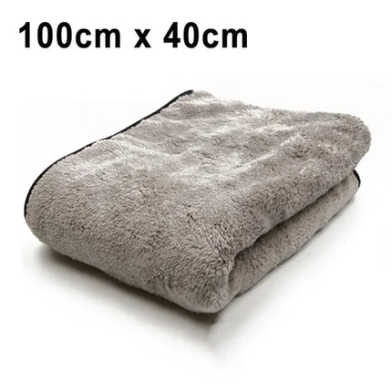 SEAMETAL 120x50cm Microfiber Car Wash Towel Ultra-Soft Car Cleaning