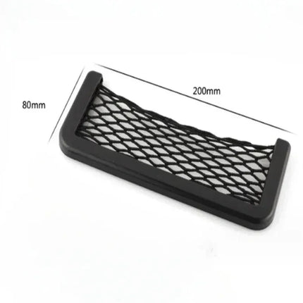 Auto Seat Side Interior Back Sundries Pocket Mesh Storage Bag Phone