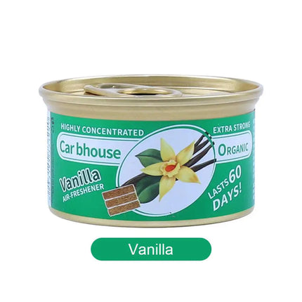 Car Air Freshener Bubble Gum Scent Organic Cans Odor Eliminator