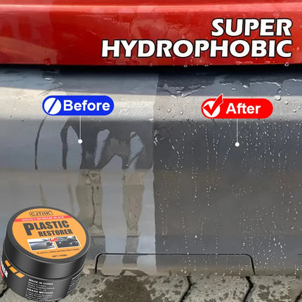 Car Plastic Restorer Back To Black Gloss Auto Interior Leather & Panel