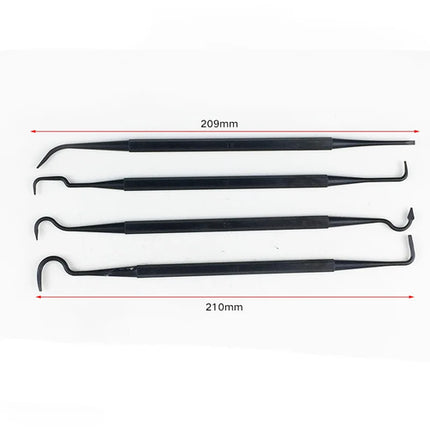 ALLSOME Double-end Steel Wire Brush & Nylon Pick Set Universal Hunting