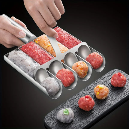 Meatball Maker Set Easy-Release Non-Stick Manual Meatball Spoon for