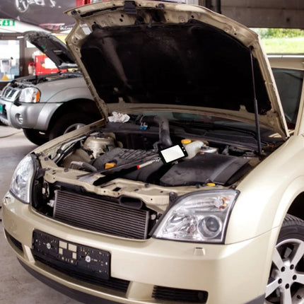 360° Inspection Mirror LED Light Telescoping Mirrors Extend Mechanic