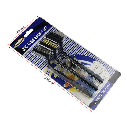 ALLSOME Double-end Steel Wire Brush & Nylon Pick Set Universal Hunting