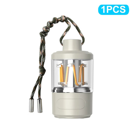 LED Rechargeable Flashlight Camping Lantern 5 Modes Super Bright