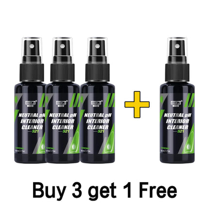 Car Interior Cleaner Agent Ceiling Cleaner Leather Flannel Woven