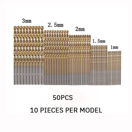 Titanium Plated Straight Shank Twist Drill High Quality Mini Twist