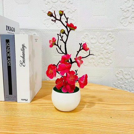 Mother's Day New Artificial Plants Bonsai Small Tree Simulation Pot
