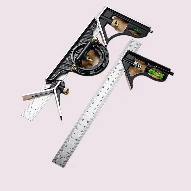 Multi Functional Combination Adjustable Right Angle Ruler and