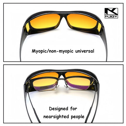 2024 KJOY Brand Night Vision Sunglasses Car Night Driving Glasses