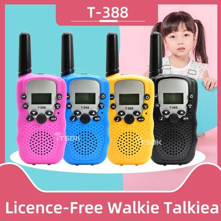 Itsok T388 Long Range walkie talkie  for Kids FRS  Free Licience Two